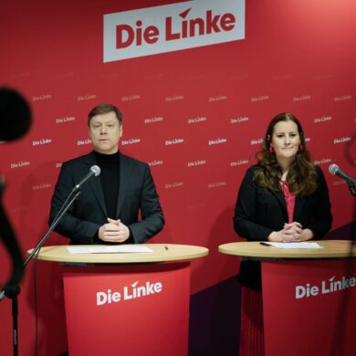 Martin Schirdewan und Janine Wissler hatten zuletzt eine Reihe Wahlschlappen zu verantworten (Archivfoto)