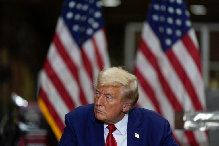 Donald Trump geht auf Stimmenfang in Pennsylvania.