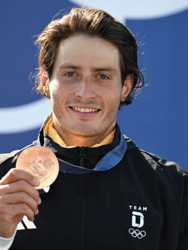Hegge holt bei Olympia seine erste internationale Einzel-Medaille.
