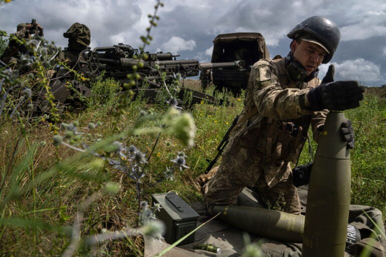 Die USA wollen Nachschub für den Abwehrkampf ukrainischer Soldaten liefern. (Archiv)