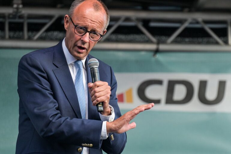 CDU-Chef Friedrich Merz will keine Zusammenarbeit seiner Partei mit der AfD. (Archivbild)