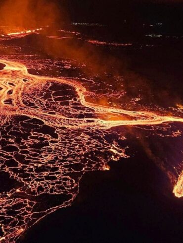 Vulkanausbrüche sind auf Island keine Seltenheit, liefern aber immer wieder spektakuläre Bilder.