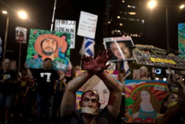 Demonstration für Freilassung von Geiseln in Tel Aviv. (Archivfoto)