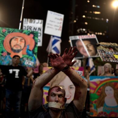 Demonstration für Freilassung von Geiseln in Tel Aviv. (Archivfoto)