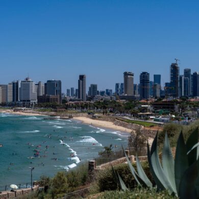 Im Stadtzentrum von Tel Aviv war Anwohnern zufolge während des Angriffs eine Explosion zu hören. (Archivbild)