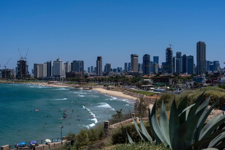 Im Stadtzentrum von Tel Aviv war Anwohnern zufolge während des Angriffs eine Explosion zu hören. (Archivbild)