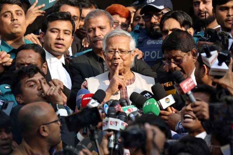 Nobelpreisträger Muhammad Yunus ist international anerkannt. (Archivbild)
