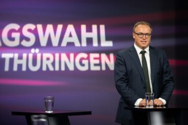 Nach einer TV-Runde fordert Thüringens CDU-Spitzenkandidat Mario Voigt von der Wagenknecht-Partei eine Erklärung zum Umgang mit der AfD.