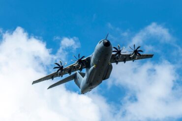 A400 M könnten bei Evakuierungen aus dem Libanon zum Einsatz kommen. (Archivbild)