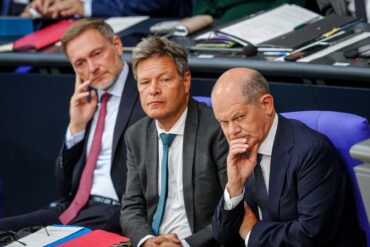 Wenn es ernst wird, verhandeln die drei Spitzen der Koalition unter sich. (Archivbild)