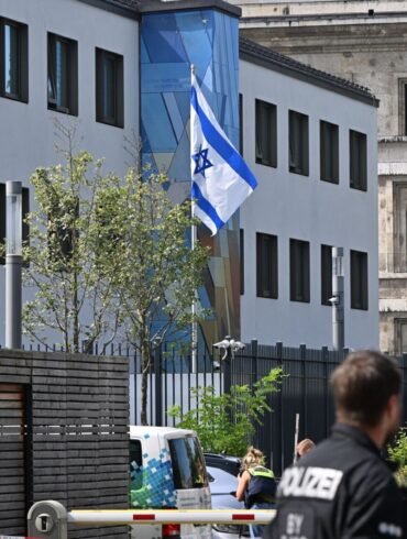 Großeinsatz vor dem israelischen Generalkonsulat in München