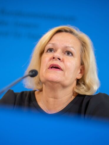 Innenministerin Nancy Faeser hat die Kontrollen angeordnet.