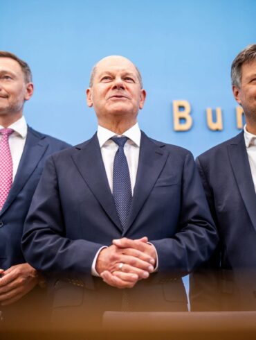 Wollen nochmal anpacken: Lindner, Scholz, Habeck. (Archivbild)