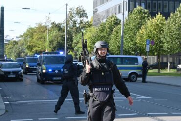 Polizeieinsatz nach der Schießerei in München