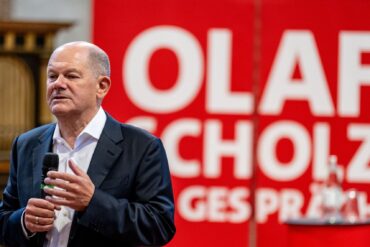 Kanzler Scholz bleibt bei seinem Nein zur Lieferung deutscher Taurus-Marschflugkörper.