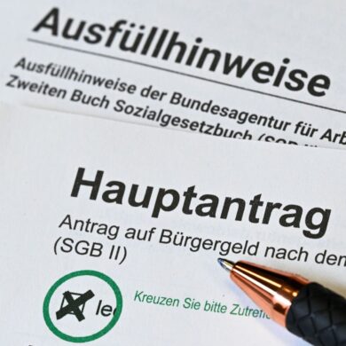 Beim Bürgergeld ist eine Nullrunde geplant. (Symbolbild)