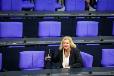 Der Bundestag berät über das "Sicherheitspaket" der Ampel. (Archivfoto)