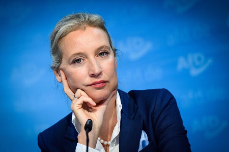 Alice Weidel soll einer Vorabsprache zufolge Kanzlerkandidatin der AfD werden (Archivbild)