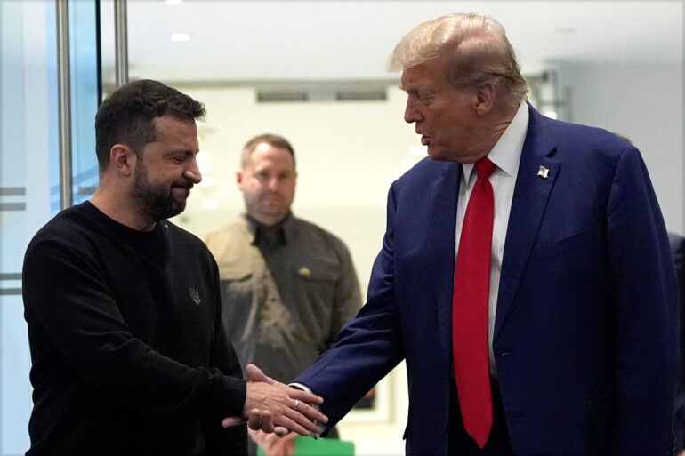 Trump und Selenskyj treffen sich in New York.