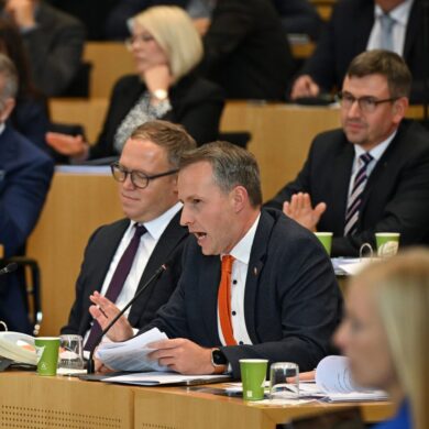 Politisches Tauziehen im Thüringer Landtag