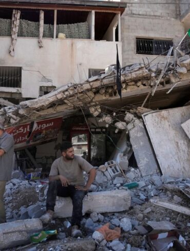 Tulkarem im Westjordanland nach einer israelischen Razzia.