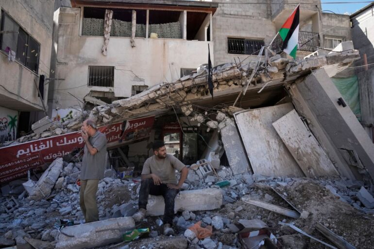 Tulkarem im Westjordanland nach einer israelischen Razzia.