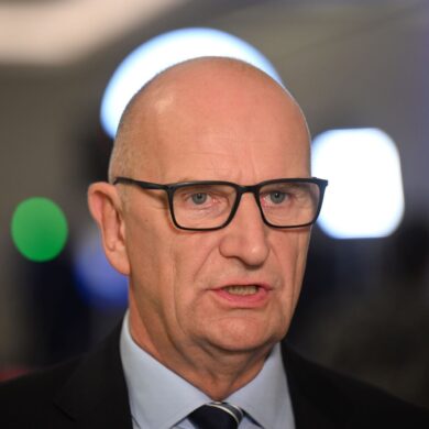 Zeigt sich zufrieden über die Wahl: Brandenburgs SPD_Ministerpräsident Dietmar Woidke.
