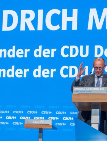 Klare Worte von Friedrich Merz auf dem CSU-Parteitag.