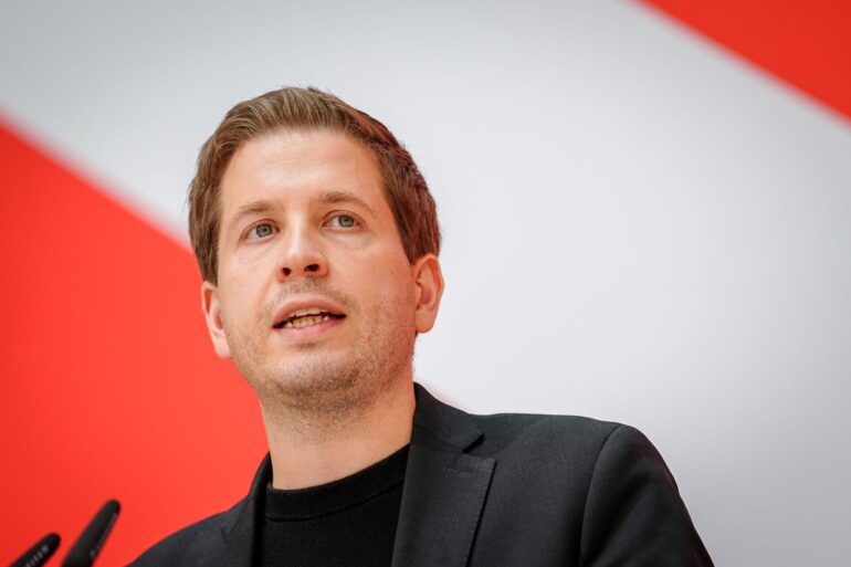 Kevin Kühnert tritt auch als Bundestagsabgeordneter nicht erneut an. (Archivbild)