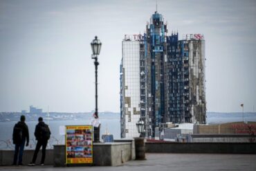 Die Hafenstadt Odessa wird von Russland immer wieder mit Drohnen und Raketen beschossen (Archivbild)
