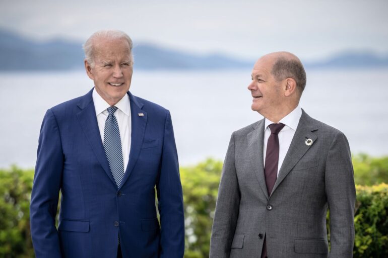 Auch ein Treffen mit Scholz stand in Deutschland eigentlich auf dem Programm. (Archivbild)