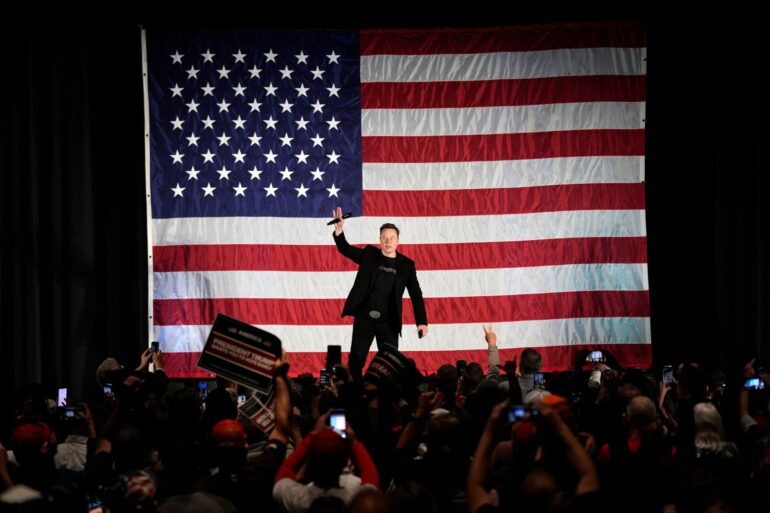 Musk spendete zehn Millionen Dollar für den Senats-Wahlkampf der Republikaner. (Archivbild)