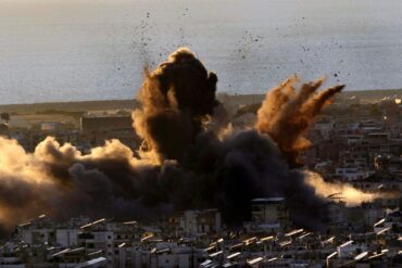 Die israelische Armee greift immer wieder Vororte von Beirut an, die als Hochburgen der Hisbollah gelten.