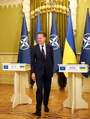 Es ist die erste offizielle Reise Ruttes als Nato-Generalsekretär.