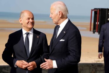 Biden will in Berlin auch Bundeskanzler Scholz treffen. (Archivbild)