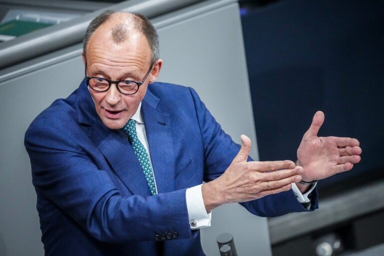 Friedrich Merz zieht für Gespräche mit dem BSW Grenzen. (Archivfoto)