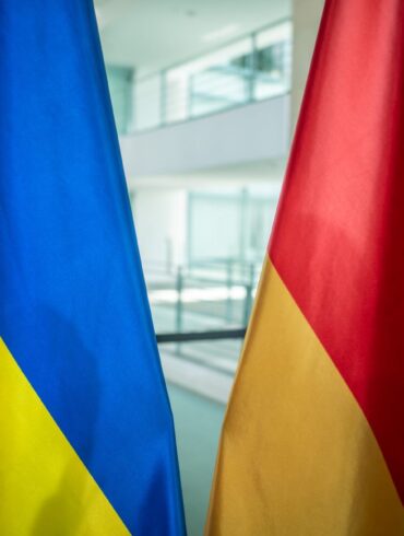 Der ukrainische Präsident Selenskyj ist in Deutschland zu Besuch.