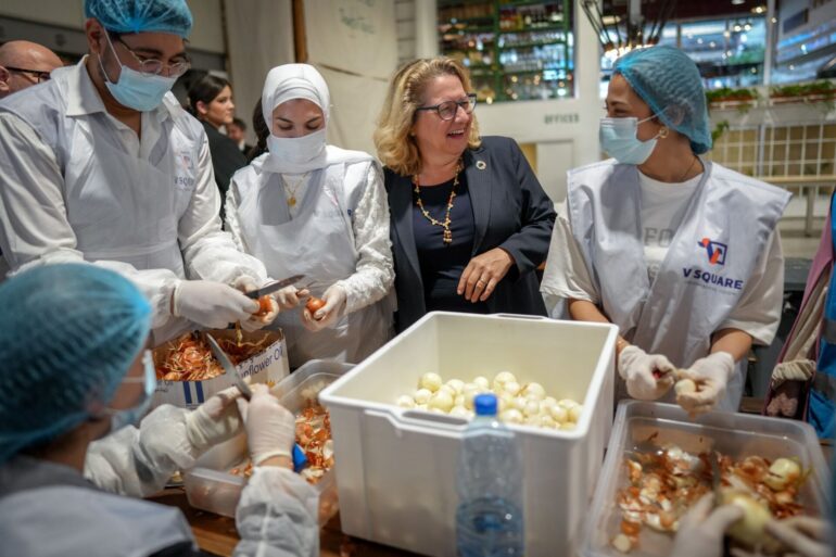 Entwicklungsministerin Schulze auf Kurzbesuch im Libanon.
