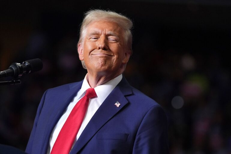 Trump bei seiner letzten Rede in Pennsylvania vor der US-Wahl