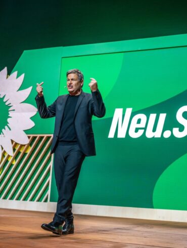 Jetzt ist es offiziell: Habeck führt die Grünen im Wahlkampf.