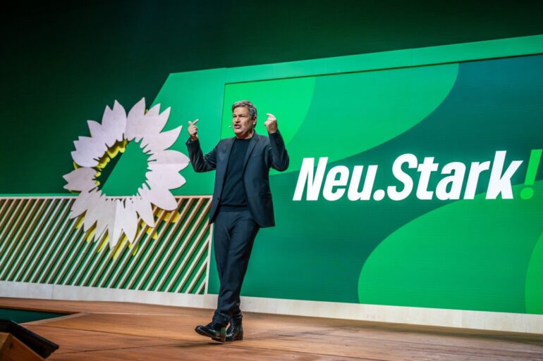 Jetzt ist es offiziell: Habeck führt die Grünen im Wahlkampf.