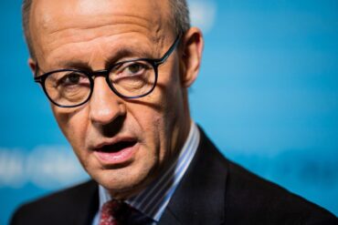 Will etwas richtig stellen: Unions-Kanzlerkandidat Merz.