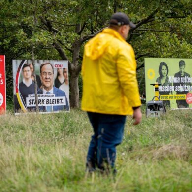 Findet Wahlkampf künftig nur noch im Winter statt? (Archivbild)