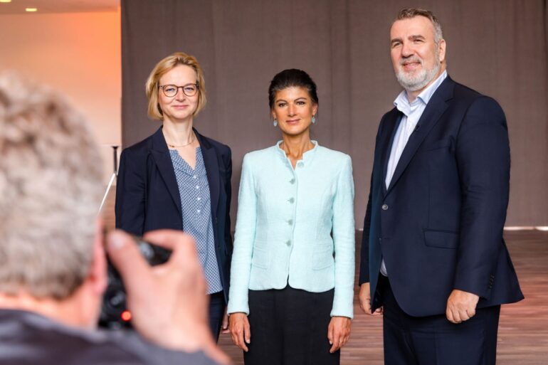 Sahra Wagenknecht (m) hat die Thüringer BSW-Spitze zuletzt hart kritisiert.