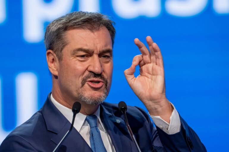 Markus Söder will im bevorstehenden Wahlkampf keine Schlammschlacht. (Archivbild)