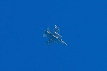 Ein israelischer Kampfjet im Norden Israels (Archivbild).