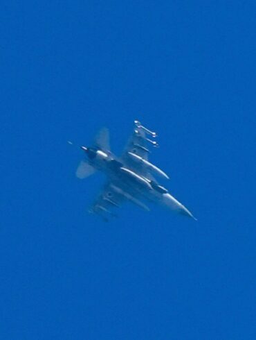Ein israelischer Kampfjet im Norden Israels (Archivbild).