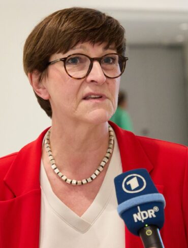 SPD-Chefin Saskia Esken lehnt Lindners Vorschläge durch die Bank ab.