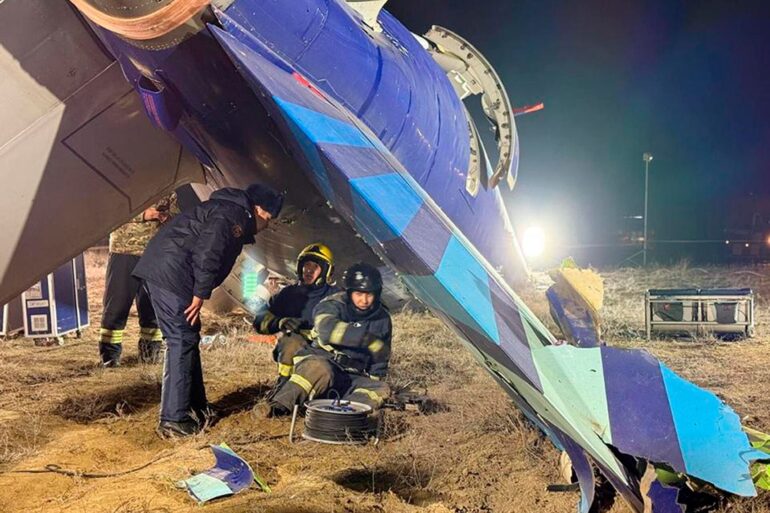 Aserbaidschan spricht vom Einsatz einer Waffe gegen das abgestützte Passagierflugzeug. (Archivbild)