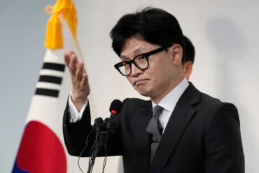 Han Dong Hoon, Vorsitzender der Regierungspartei, übt Druck auf Präsident Yoon aus. (Archivfoto)